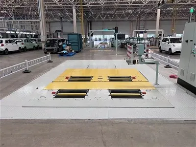 میز تست جامع عملکرد ترمز خودرو شامل تست ABS با سرعت بالا است